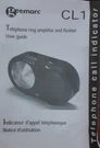 Geemarc CL1 Telephone Ring Amplifier And Strobe Flasher. Fixed Price $9.99.