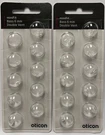 Packs Oticon Minifit 6MM Bass Double Vent Domes For Hearing Aids. 20 Total.. Fixed Price $18.99.