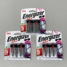 Energizer Max (3 Pack, 6 Total Batteries) Alkaline Battery 9 Volt General Purpos. Fixed Price $12.32.