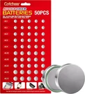Cotchear 50PCS 1.5V Alkaline Button Batteries Set AG3 AG4 AG10 AG12 AG13. Fixed Price $8.99.