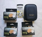 3 Pack Mini Axon K-80 Hearing Aid Audiphone Sound Amplifier +case Battery. Fixed Price $29.95.