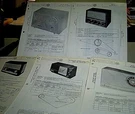 Sams Photofact Folder 1957 1958 Table Radios Meteor Philco Grundig & More. Fixed Price $5.00.