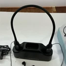 Wallarge HP006 Bluetooth Hearing Amplifier Earphones Black W/ Dock & Adapter. Fixed Price $35.00.