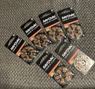 6 Packages Of Rayovac Loud Clear Hearing Aide Batteries Size 312. Fixed Price $30.00.