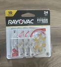 Rayovac Size 10 Hearing Aid Batteries Pack Zinc Air EXP:4/24. Fixed Price $15.00.