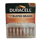 Duracell Hearing Aid Batteries DA312B24 W/ Cases. Fixed Price $18.99.