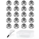 Resound Compatible Hearing Aid Domes Open Smokey Medium 20PCS Pack,. Fixed Price $31.99.