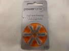 Power One - Mercury Free PR48 P13 Hearing Aid Batteries (60 Pack) Exp 6/21. Fixed Price $12.99.