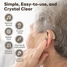 Vodeson Rechargeable Bte Amplifier Hearing Aid Noise Cancellation 20HR Poco M201. Fixed Price $220.00.