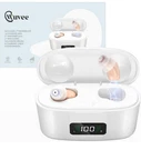 Hearing Aids Amplifiers Seniors Elderly, Rechargeable, Premium Comfort. Fixed Price $60.00.