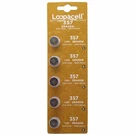 Loopacell 10 Pack 357 AG13 LR44 Button Silver Oxide Batteries. Fixed Price $11.51.