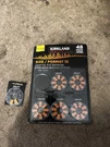 Kirkland Signature Premium Quality Hearing Aid Batteries 42 Pack 1.45 Volt. Fixed Price $5.00.