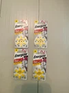 4PACK Energizer Hearing Aid Batteries Size 10, Yellow Tab, 6 Battery Per Pack.. Fixed Price $10.99.