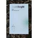 Soundbright Mini Rechargeable Ite Hearing Aid, Black, Charging Case For L/r. Fixed Price $72.11.