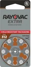 60 Rayovac Extra 312 Size Hearing Aid Batteries Zinc Air 10 Packs Used By 2029. Fixed Price $21.99.