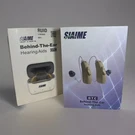Siaime FH312 Behind-the-ear Otc Smart Hearing Amplifiers W/ Noise Cancellation. Fixed Price $114.98.