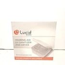 Lucid Hearing Aid Uv Sanitizer & Dehumidifier White HLT-LED-DRYER2. Fixed Price $28.95.