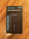 Bedred Dehumidifier Model CT-11 95OZ 1000 Sq. Ft. Quiet Auto Shut Off New In Box. Fixed Price $31.00.