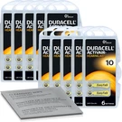 60 X Duracell Activair Yellow Hearing Aid Battery (10 Blisters) + Clea.... Fixed Price $20.55.