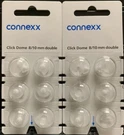 2 Siemens Signia Rexton Miracle Ear 8/10 Double Click Dome. 6 Domes/pack. Fixed Price $17.99.