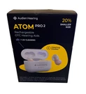 Audien Atom Pro 2 Wireless Rechargeable Otc Hearing Aids. Fixed Price $69.95.