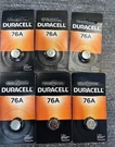 Duracell 1.5V Alkaline Button Batteries (LR44, A76, EPX76, PX76A V136A). Fixed Price $8.00.