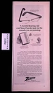 1969 Zenith Hearing Aid "listen" Harder For Sounds You're Missing Print Ad 46667. Fixed Price $7.48.