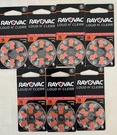 New Size 13 Rayovac Loud Clear Hearing Aid Batteries 7 Packs Of 6 Expire 4/28. Fixed Price $9.00.