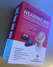 Medic Therapeutics Hearing Aid With Rechargeable Carrying Case. Fixed Price $15.00.