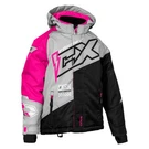 Castle Code Youth Jackets Xl Silver/pink Glo/black. Fixed Price $189.99.