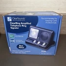 Clearsounds CR200 Phone Amplifier Elderly Hearing Impaired Loud Signaler. Fixed Price $10.00.