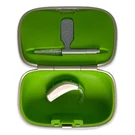 Phonak Bolero V70-SP Silver Left Ear And Case. Fixed Price $189.98.