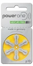 10 Packs (60 Batteries) German Power One Size Hearing Aid Batteries!. Fixed Price $19.99.