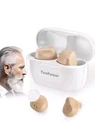 Toopower True Hearing Aid TM-216 Otc Digital Skin Tone With White Charging Case. Fixed Price $45.00.
