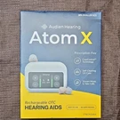 Audien Hearing Atom X Rechargeable Otc Aids Stream Music Uv Case. Fixed Price $210.00.