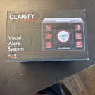 Clarity Alert Master Visual System W/built In Lamp Flasher Doorbell AL12. Fixed Price $14.99.