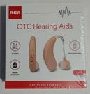 Rca Otc Beige Rechargeable 15 Hour Behind Right & Left Hearing Aid Pair. Fixed Price $38.00.