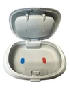 New Miracle Hearing Aid Accessory Storage Case White HE200159 AMPBIGSHELL21. Fixed Price $8.99.