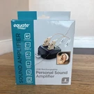 Equate 641.72 Digital Rechargeable Sound Amplifierr, Beige, HA-59B. Fixed Price $36.95.
