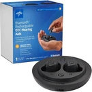 Medline Rechargeable Otc Hearing Aids In-ear 4 Modes, 20HR Battery Life Bluetoot. Fixed Price $110.00.