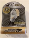 Msa Pro Sound Hearing Amplifier - Beige (1109351) GZ6. Fixed Price $19.48.