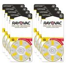 Rayovac Proline Size 10 Zinc Air 1.45V Hearing Aid Batteries (48 Pack). Fixed Price $26.99.
